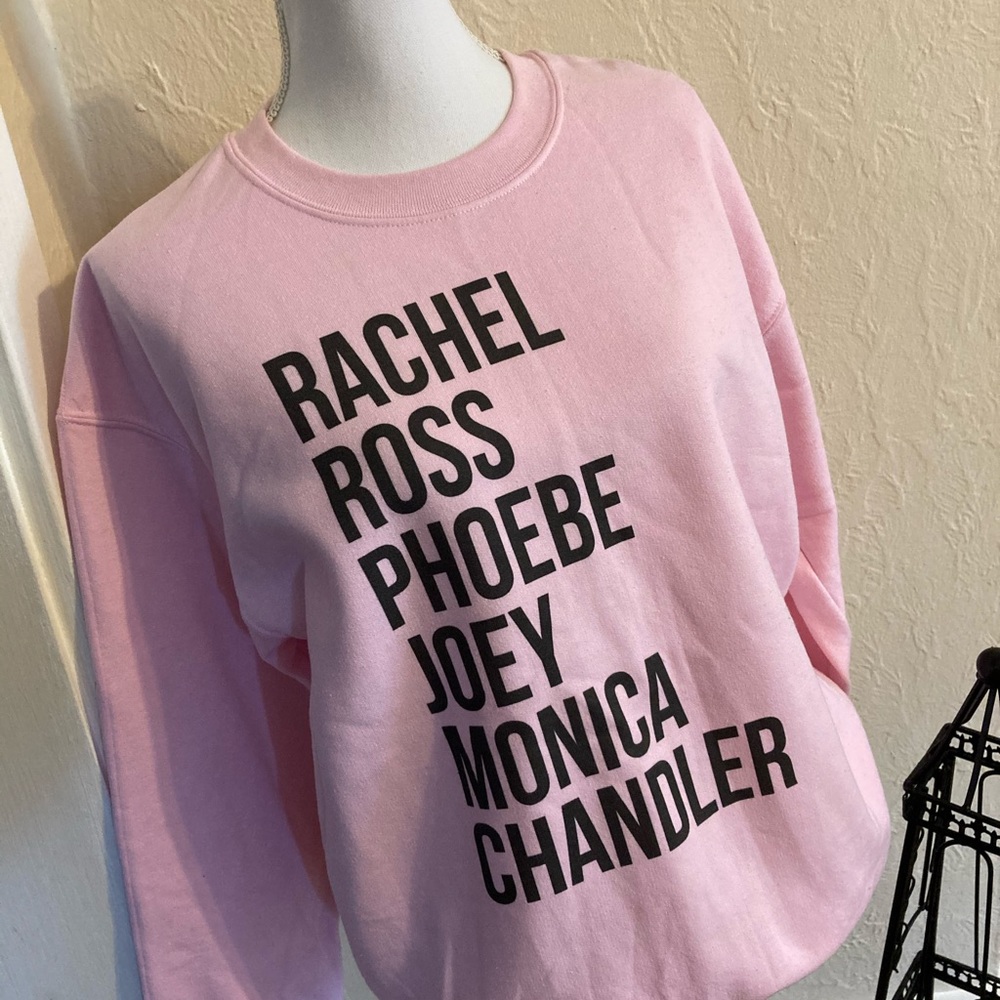 Pink FRIENDS sweatshirt - Picture 2 of 2